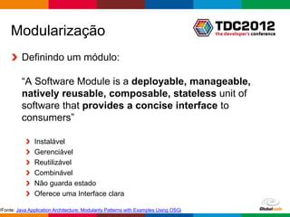 modulo java|modularização java.